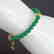 Adjustable Imperial Green Jade Bracelet - 7