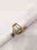 2 ctw Emerald and 2.50 ctw Diamond Ring - 14KT Yellow - 3