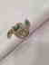 2 ctw Emerald and 2.50 ctw Diamond Ring - 14KT Yellow - 4