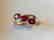 Ring New Ruby Trilogy with 2 Diamonds 14K Gold Made in - 8