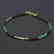 Sapphire and Emerald bracelet with Diamonds 0.2 carat