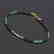 Sapphire and Emerald bracelet with Diamonds 0.2 carat - 2