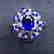 1.56 CTW Sapphire & VS Diamond Ring 18K
