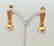 19.2 carats - Gold earrings with Pearl Akoya salt water - 2