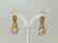 19.2 carats - Gold earrings with Pearl Akoya salt water - 3