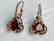 Rhodolite Garnet Earrings - 2