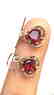 Rhodolite Garnet Earrings - 3
