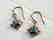 Blue Topaz Earrings - 7