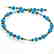 Jade Necklace with Emeralds, Aquamarine, Black and - 2
