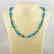 Jade Necklace with Emeralds, Aquamarine, Black and - 4