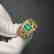 1.09 CTW Emerald & VS Diamond Ring 18K - 5