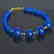 Blue Bracelet with Sapphire, Emerald and Ruby - 3