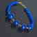 Blue Bracelet with Sapphire, Emerald and Ruby - 4