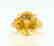 Certified-Beautiful Citrine 18k rose gold ring