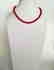 19,2 kt - Red coral necklace 8 mm - gold clasp ring - 6