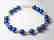 Lapis lazuli bracelet with yellow Songea sapphires - 7