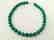 19,2 kt- Turquoise Stone Necklace 12 mm with gold - 2