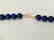 Lapiz Lazuli Necklace with gold hoop clasp Stones - 5