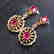 2.28 CTW Ruby & VS Diamond Earring 18K - 4