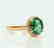 Certified-exquisite Tourmaline 18k rose gold ring - 2