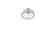 .925 Sterling Silver & Cubic Zirconia Ring - No Reserve - 5