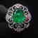 1.48ct Emerald Ring in 18kt White Gold