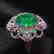 1.48ct Emerald Ring in 18kt White Gold - 4