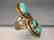 Navajo Turquoise Ring - 2