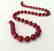 19,2 carats - Necklace Rubis 8 mm Facetados with clasp - 3