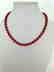 19,2 carats - Necklace Rubis 8 mm Facetados with clasp - 6