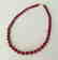 19,2 carats - Necklace Rubis 8 mm Facetados with clasp - 7