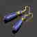 Afghan Lapis lazuli Drop Earrings - 2