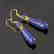 Afghan Lapis lazuli Drop Earrings - 3