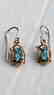 Blue Topaz Earrings - 4