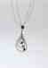 18 carat yellow gold necklace with diamond and emerald - 7