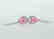 Exquisite 925 silver earing with zircon - 4