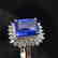 2.52ct Sapphire Ring in 18kt White Gold - 4