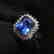 2.52ct Sapphire Ring in 18kt White Gold - 5