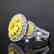 1.02 CTW Yellow Diamond & VS Diamond Ring 18K - 2