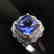 1.24ct Sapphire Ring in 18kt White Gold - 2