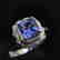 1.24ct Sapphire Ring in 18kt White Gold - 3