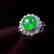 2.27ct Emerald Ring in 18kt white Gold