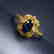 0.50 CTW Sapphire & VS Diamond Ring 18K - 9