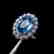 4ct Aquamarine Ring in 18kt White Gold - 3