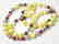 Multi-Gemstone Necklace with Rubies and Pearls - 2