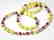 Multi-Gemstone Necklace with Rubies and Pearls - 6