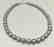 Necklace made of saltwater cultured pearls with silver - 2