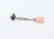 18 carat white gold a pair of Earring with diamond and - 10
