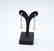 18 carat white gold a pair of Earring with diamond and - 2