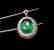 6ct EmeraldPendantin 18kt White Gold